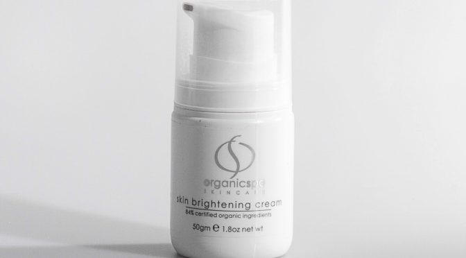 Organic Spa Skin Brightening 50g RRP $80